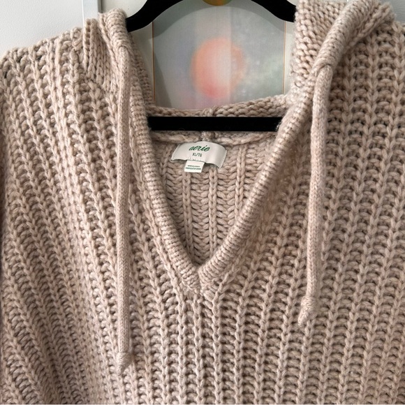 Aerie Cozy Knit Hoodie Sweater - Picture 3 of 3